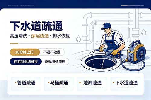 安庆下水道疏通